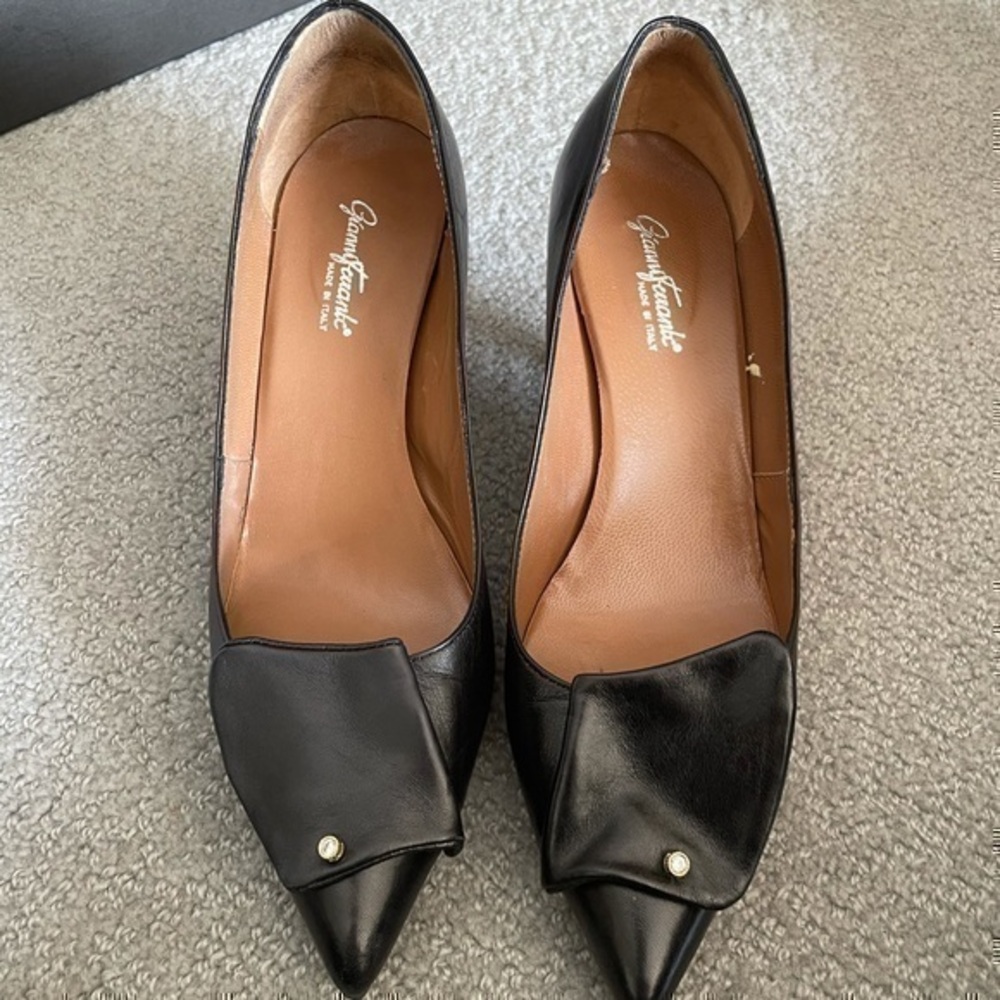 Gianni Ferrante Black Heels Size 41